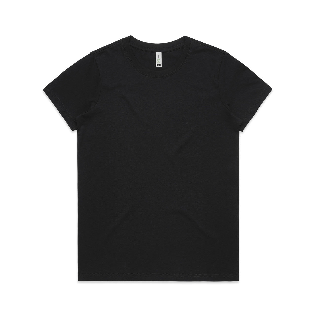 MAPLE ORGANIC TEE BLACK XS