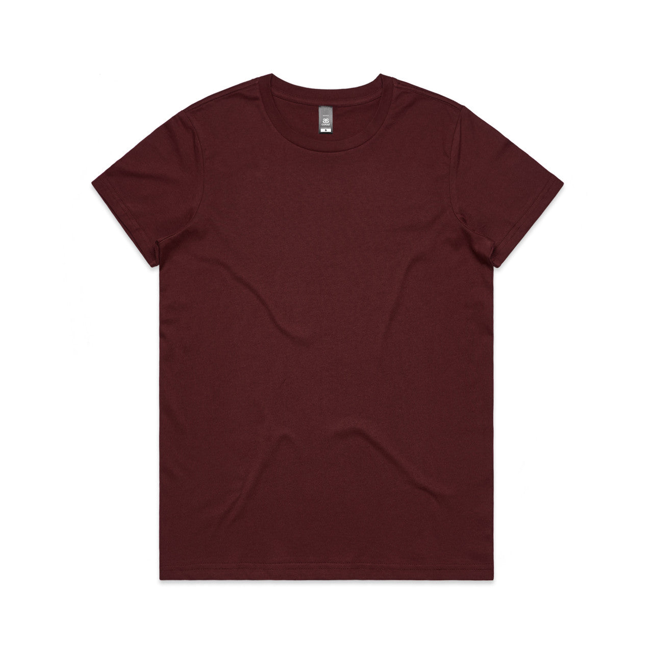 MAPLE TEE BURGUNDY XL