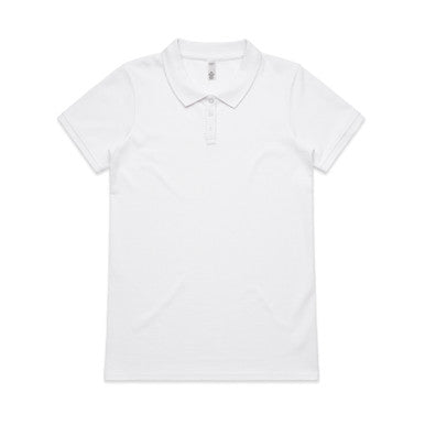 WOS PIQUE POLO WHITE LARGE