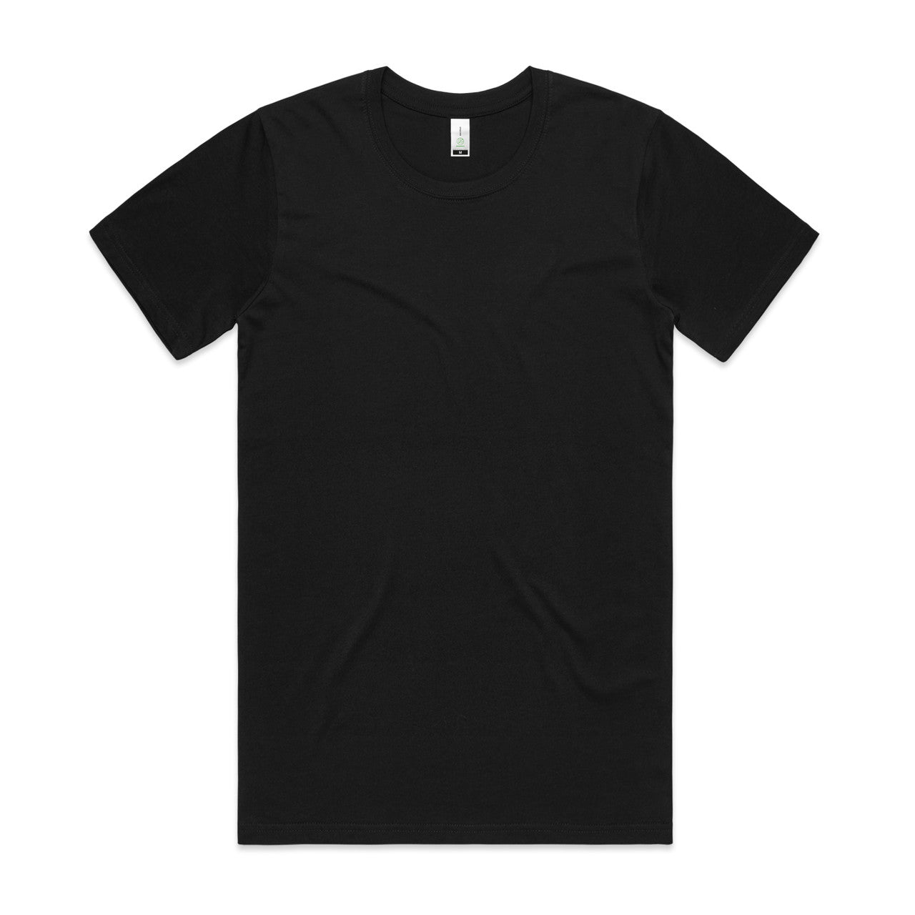 ORGANIC TEE BLACK MEDIUM