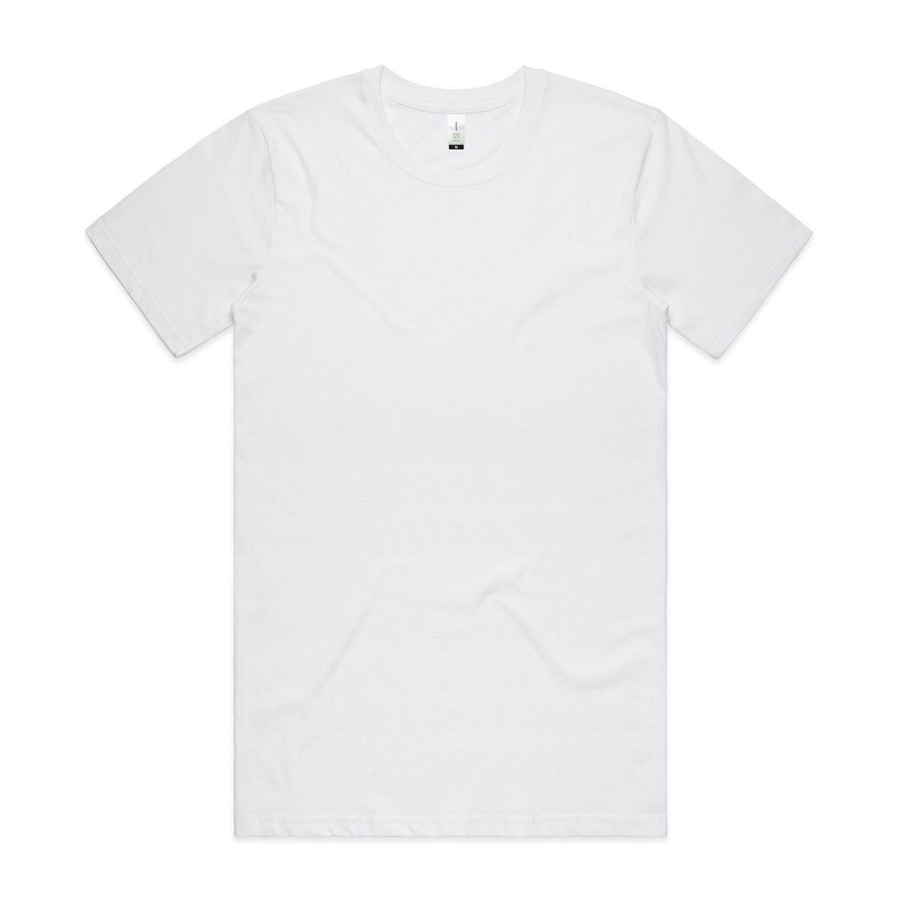 ORGANIC TEE WHITE XL