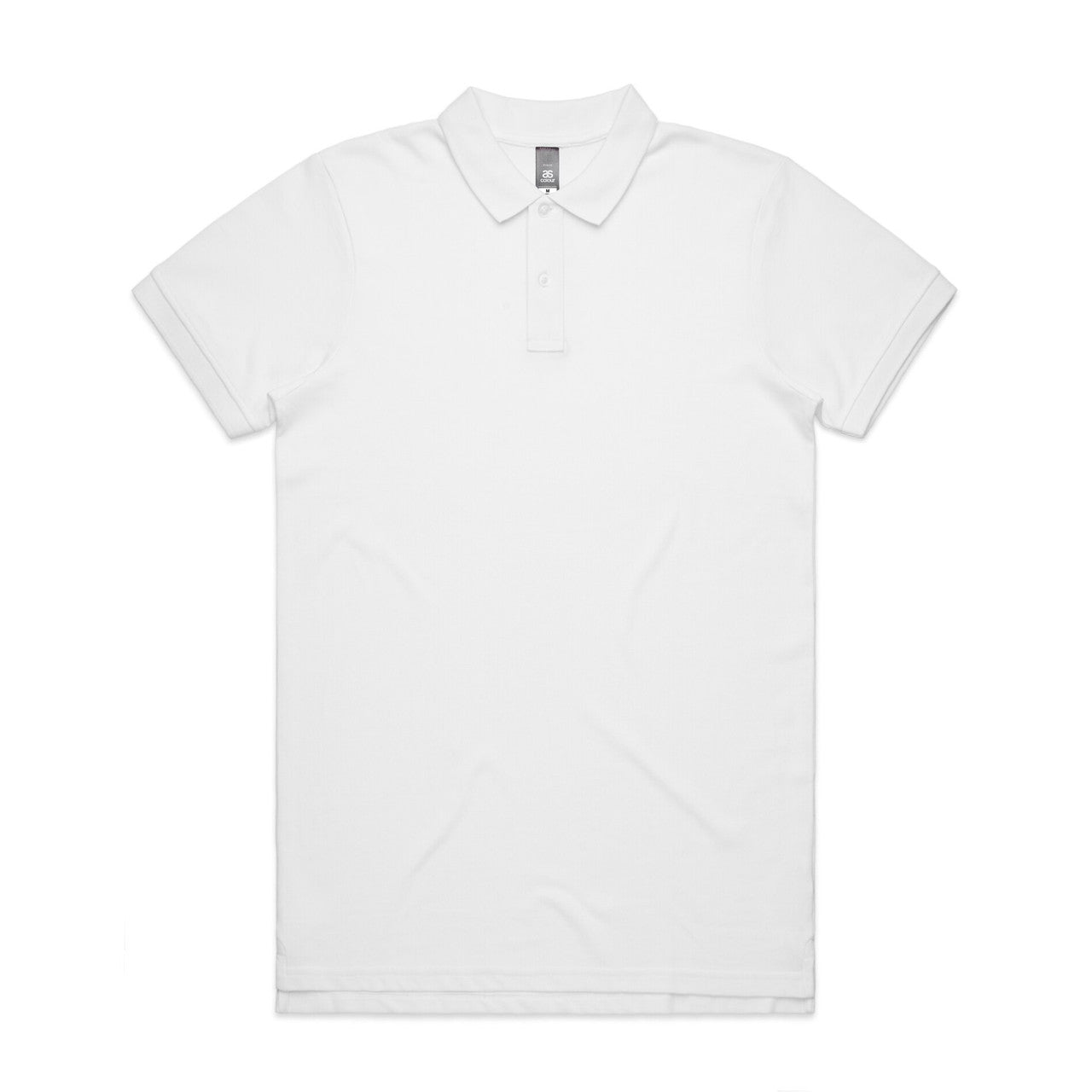PIQUE POLO WHITE 2XL