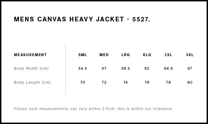 Canvas Heavy Jacket