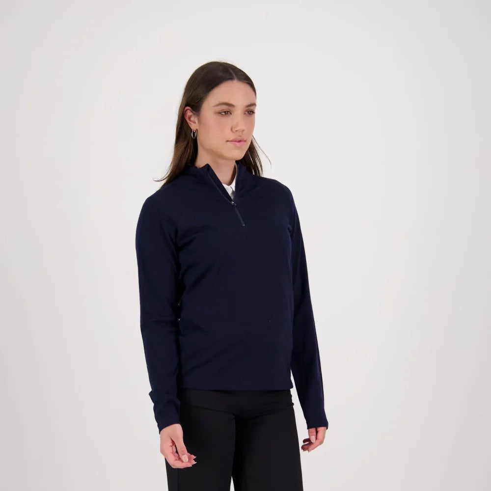 Alpine Merino 1/2 Zip - Women's Heavyweight Sustainable Merino Jersey