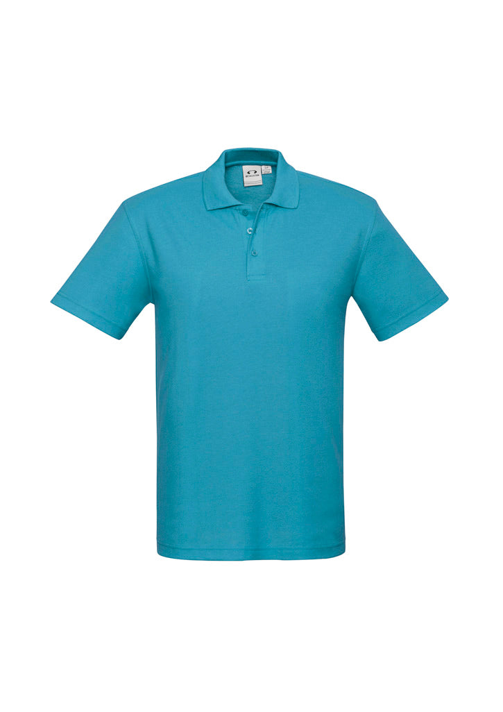 Mens Crew Short Sleeve Polo