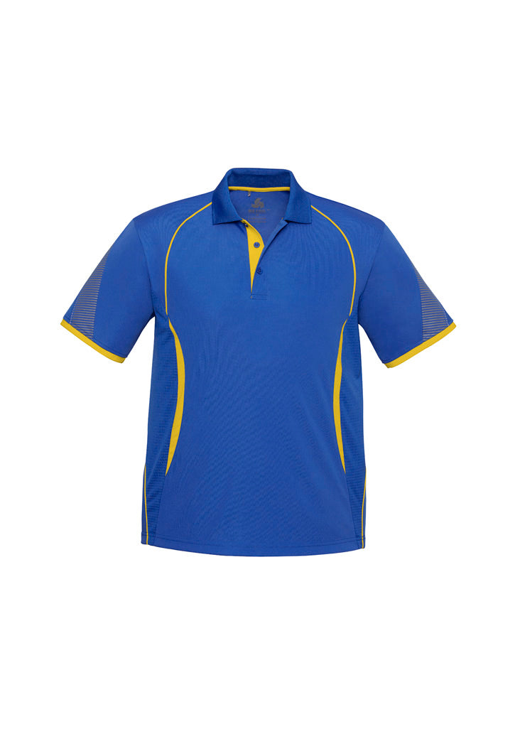 Kids Razor Short Sleeve Polo with Grid Mesh Panels & UV Protection