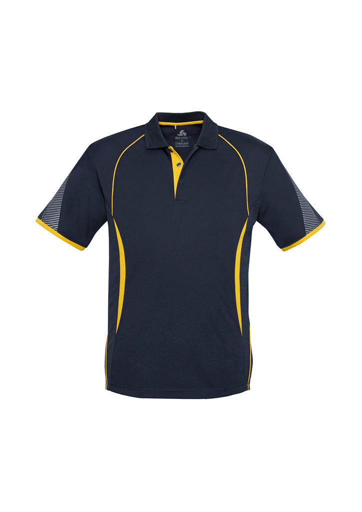 Kids Razor Short Sleeve Polo with Grid Mesh Panels & UV Protection