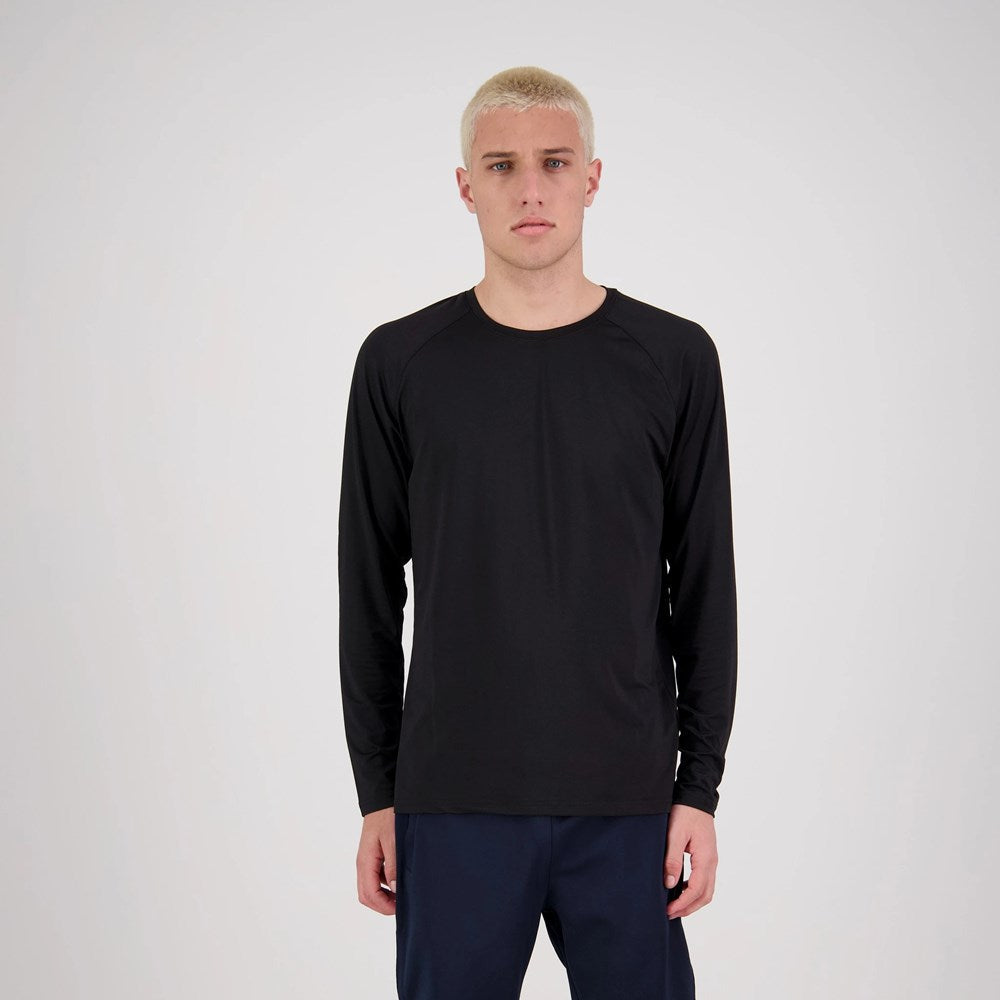 Adults Stadium Long Sleeve Tee with Stretch and Moisture Management