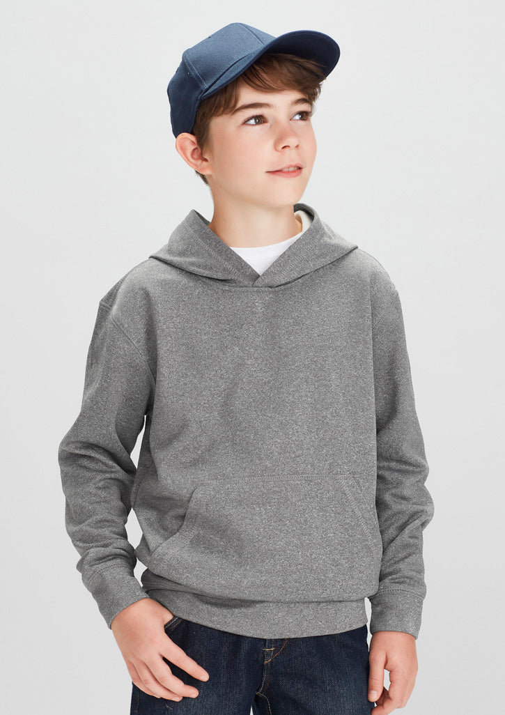 Kids Hype Performance Fleece Hoodie with Kangaroo Pocket