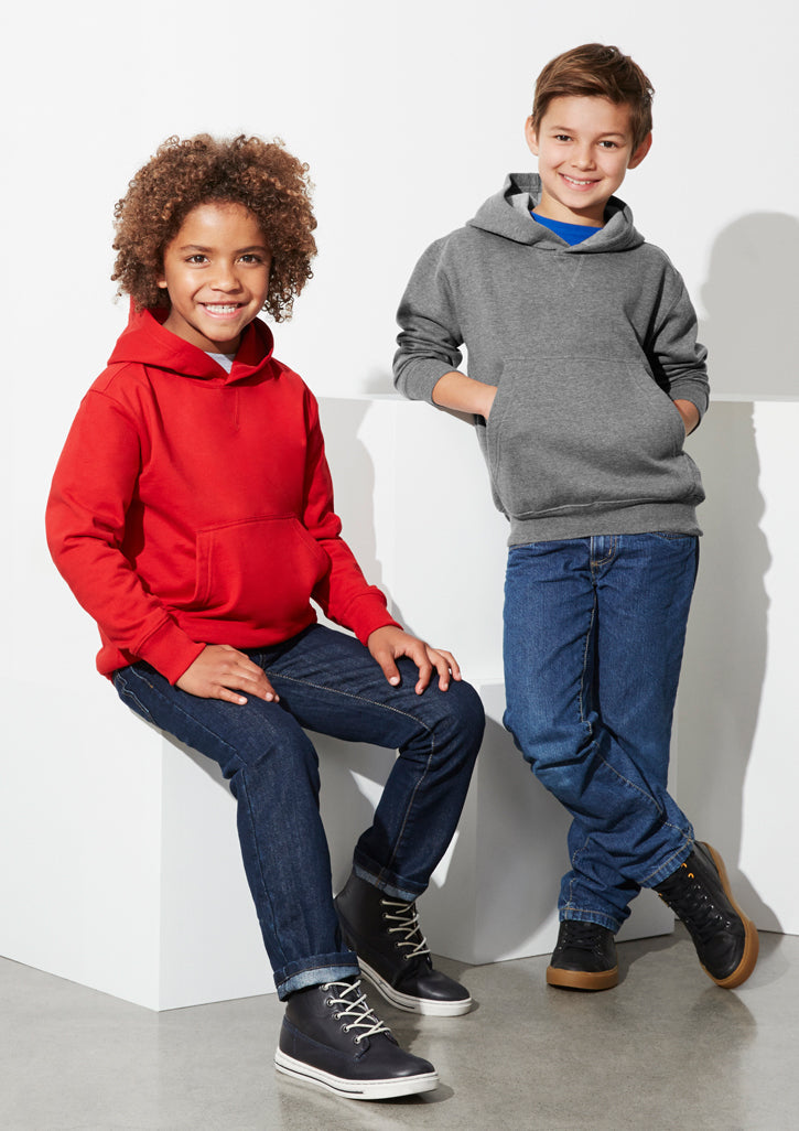 Kids Crew Hoodie with Kangaroo Pocket & Safe Drawstring