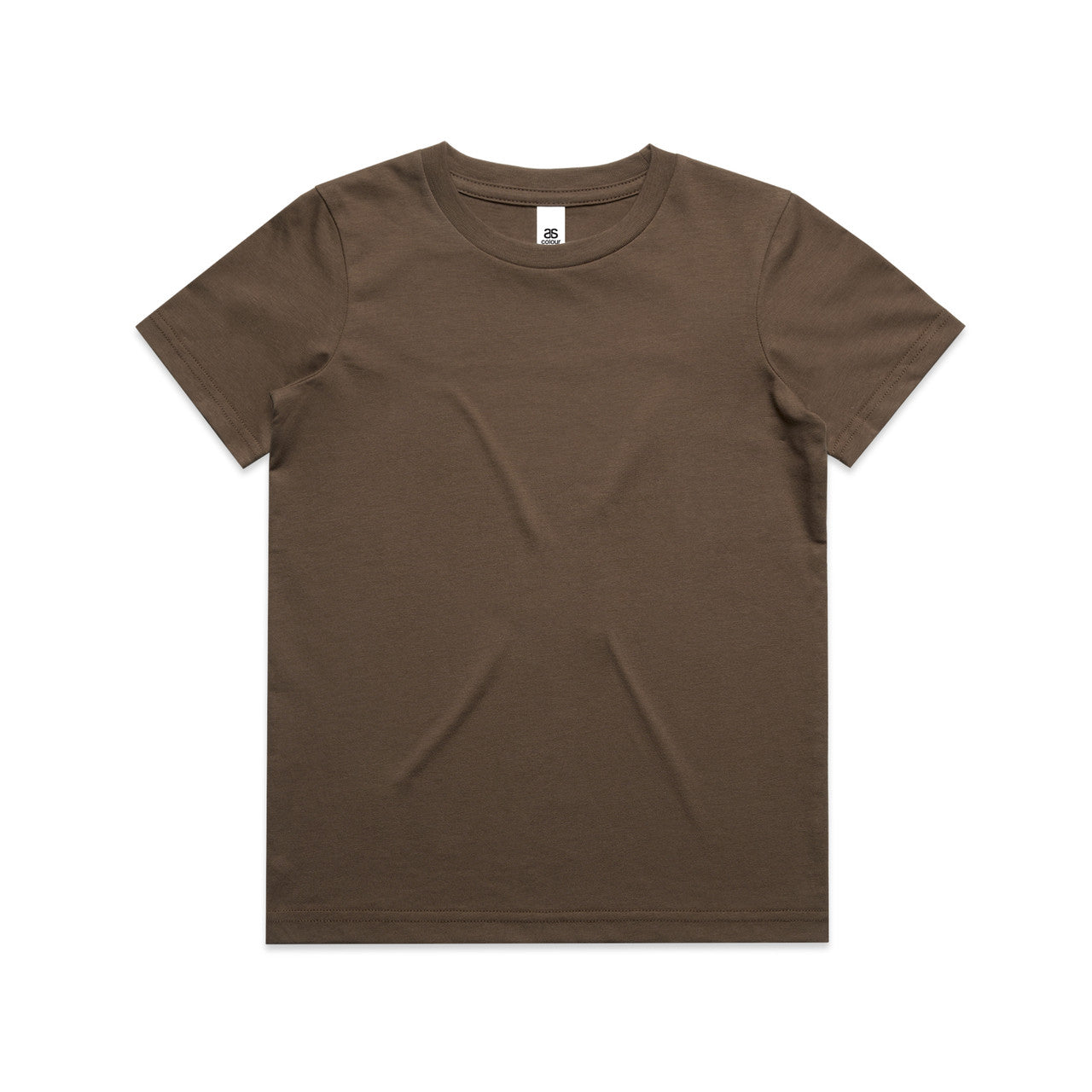 KIDS STAPLE TEE WALNUT SIZE 6