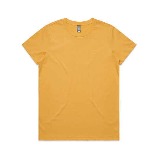 MAPLE TEE MUSTARD 2XL