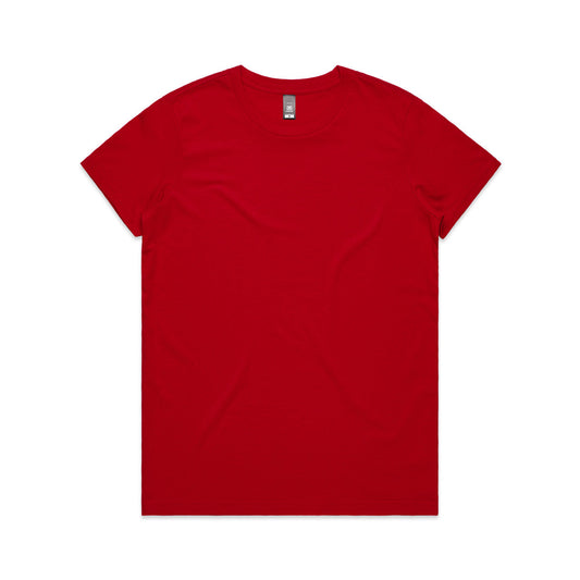 MAPLE TEE RED MEDIUM