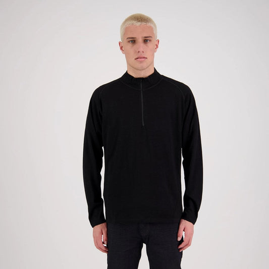 Alpine Merino 1/2 Zip Heavyweight Sustainable Men's Sweater