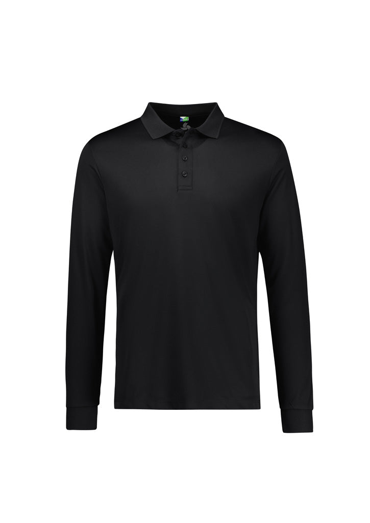 Men's Action Long Sleeve Polo Shirt