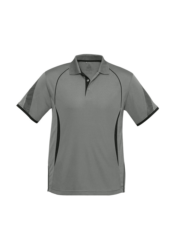 Kids Razor Short Sleeve Polo with Grid Mesh Panels & UV Protection