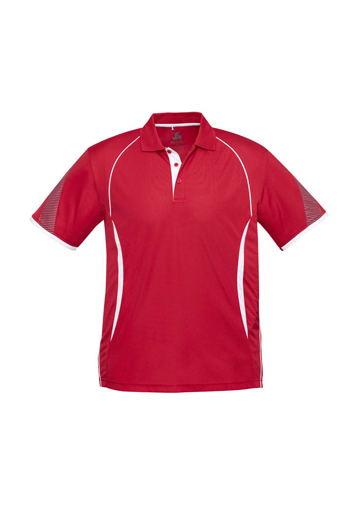 Kids Razor Short Sleeve Polo with Grid Mesh Panels & UV Protection
