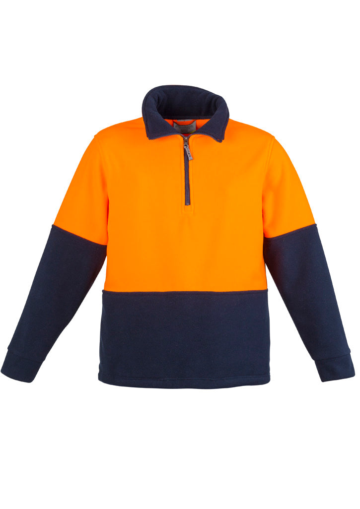 Unisex Hi Vis 1/2 Zip Pullover